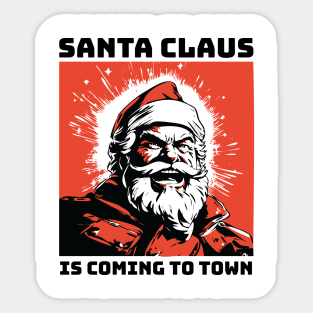 Santa Claus | Coming to Town Sticker